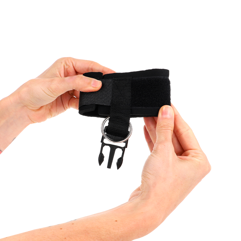 Kink - Neopreen Polsbandjes Met Zwarte Haaksluiting Verstelbaar 22-34 cm - afbeelding 4