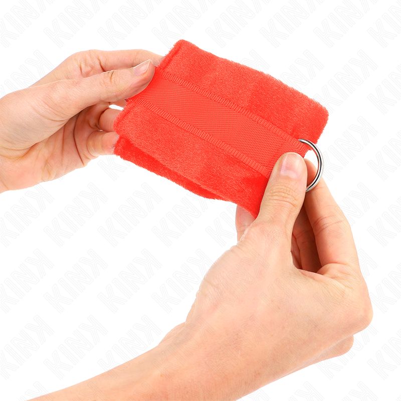 Kink - Beginner Polsbandjes Rood 30 X 7 cm - afbeelding 4