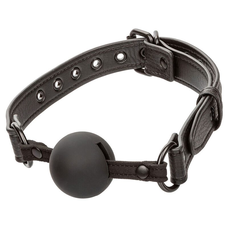Calexotics - Nocturnal Zwarte Siliconen Bal Gag