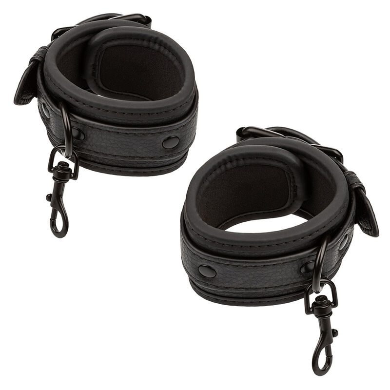 Calexotics - Nachtelijke Verstelbare Lederen Hog Tie Connector Zwart - afbeelding 3