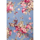 Premium dirndl roze/blauw met blouse