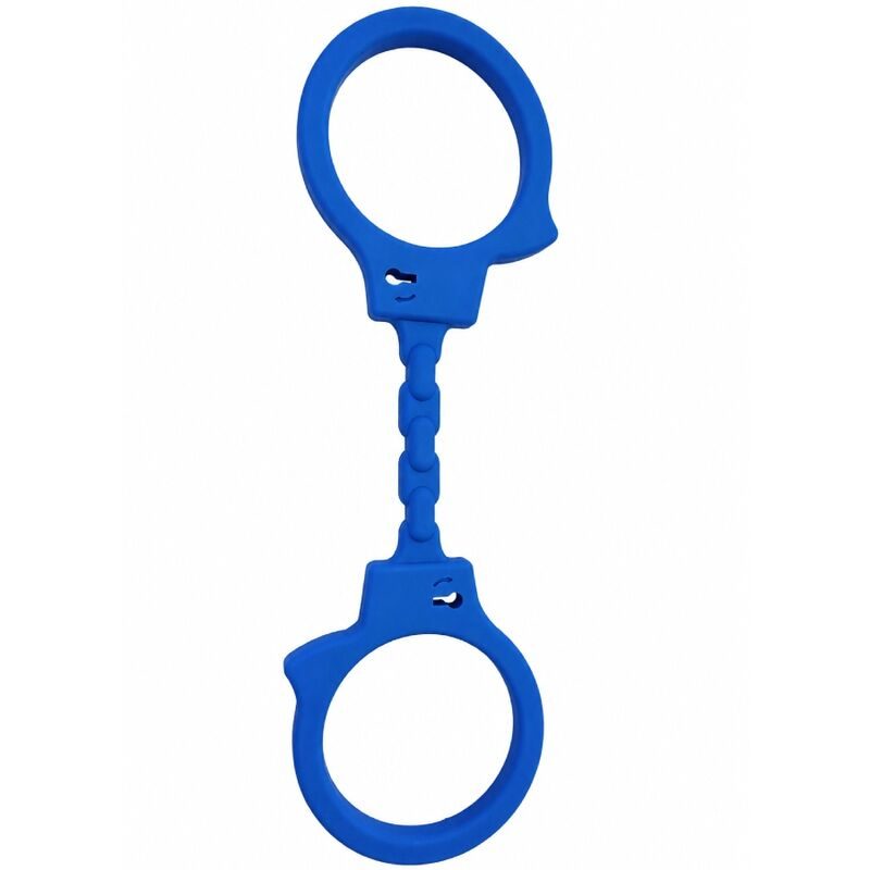 Diablo Picante - Siliconen Handboeien Blauw
