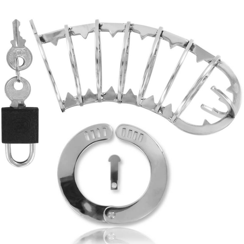 Metal Hard - Peniskooi Met Veiligheidsslot 14 cm - afbeelding 2