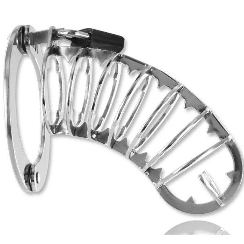 Metal Hard - Peniskooi Met Veiligheidsslot 14 cm