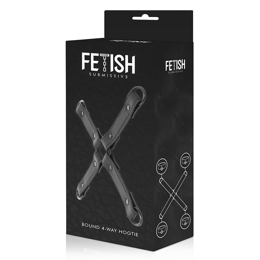 Fetish Submissive - Vegan Lederen Handboeien Unie - afbeelding 8