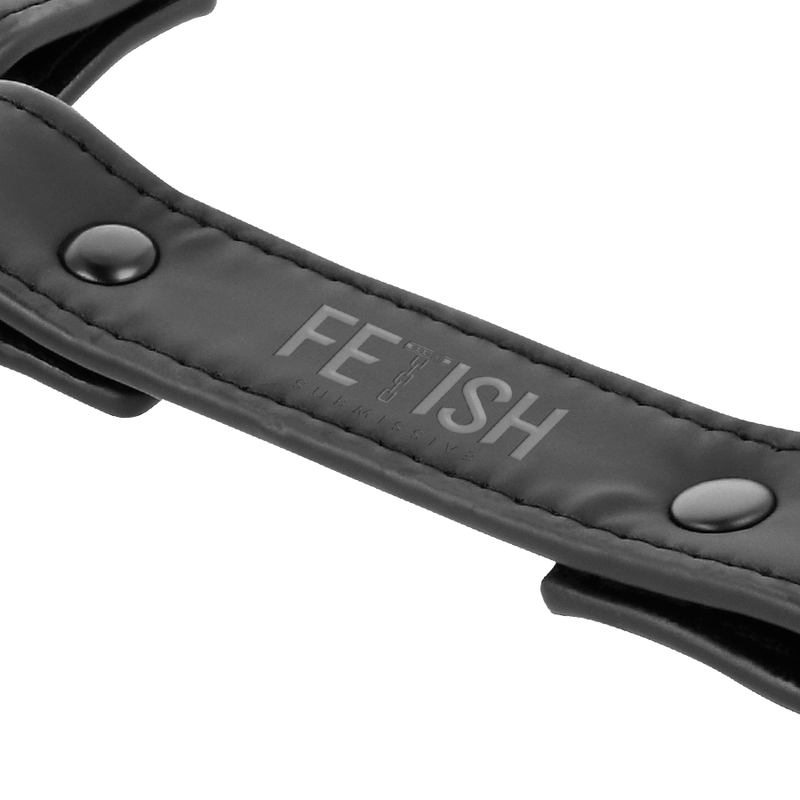 Fetish Submissive - Vegan Lederen Handboeien Unie - afbeelding 4