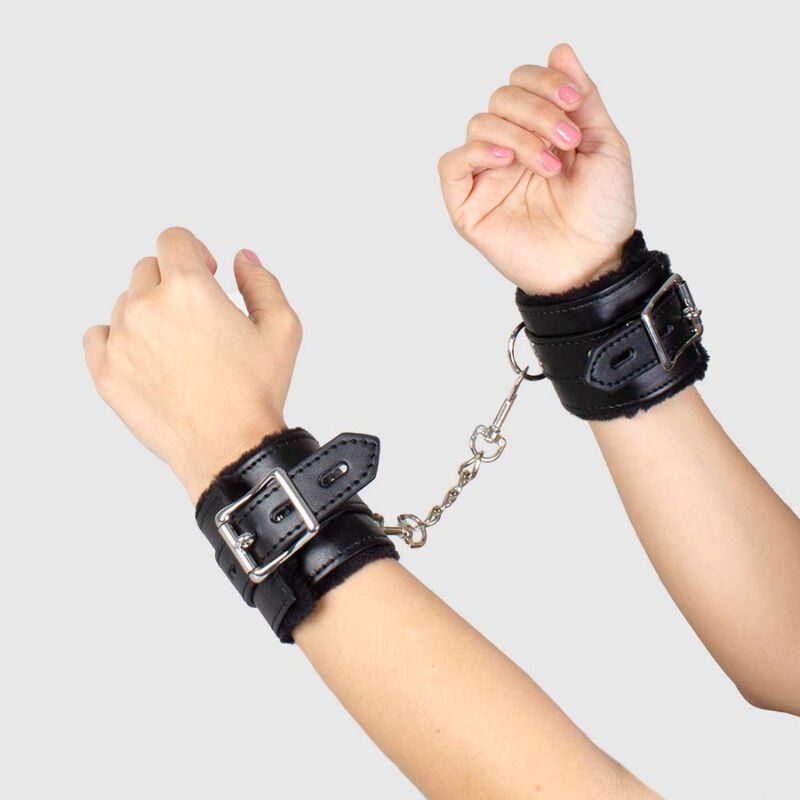 Secretplay - Zwarte Handboeien BDSM Collectie - afbeelding 6
