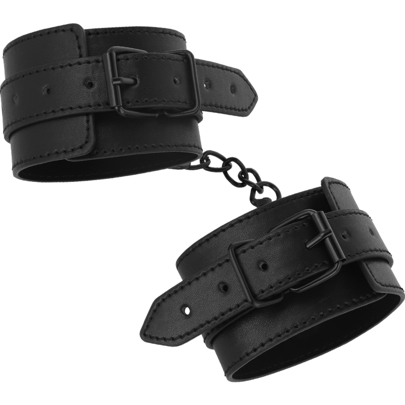 Intense - Fetish Vegan Lederen Enkelarmbanden - afbeelding 2
