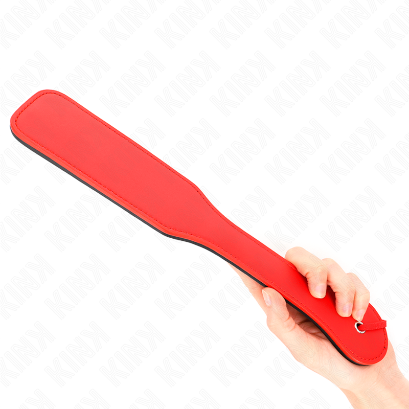Kink - Rood En Zwart Dubbelzijdige Paddel 32 X 6 cm - afbeelding 2
