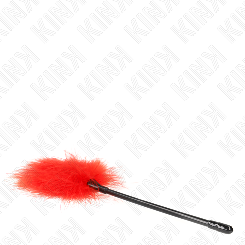Kink - Rode Kittelveren Gebruikt Voor Bondage Kit 27 cm - afbeelding 4