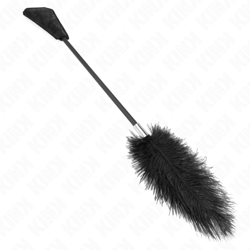 Kink - Struisvogelveren Kietelpaddel Met Kant 56 cm - afbeelding 4