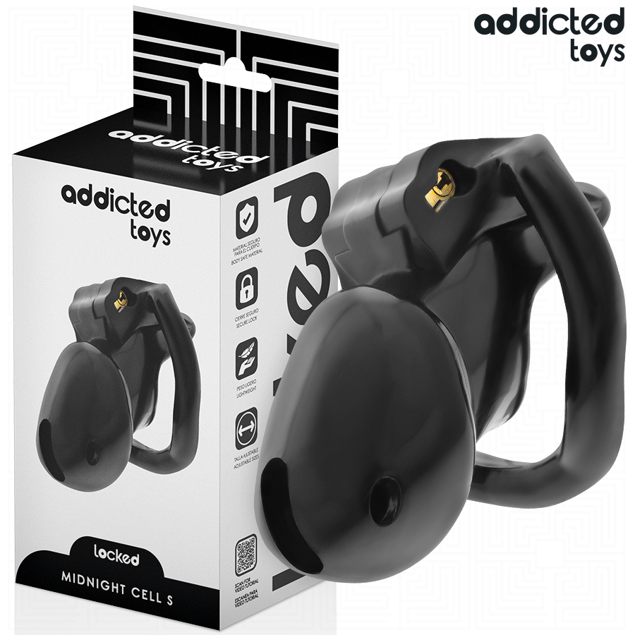 Addicted Toys Locked - Mindnight Cel Penis Kooi Maat S