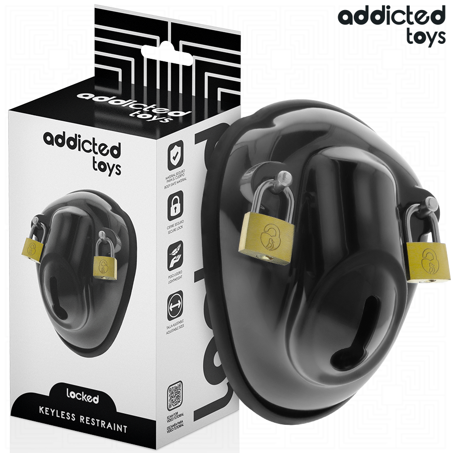 Addicted Toys Locked - Sleutelloze Bevestiging Peniskooi 11,5 cm