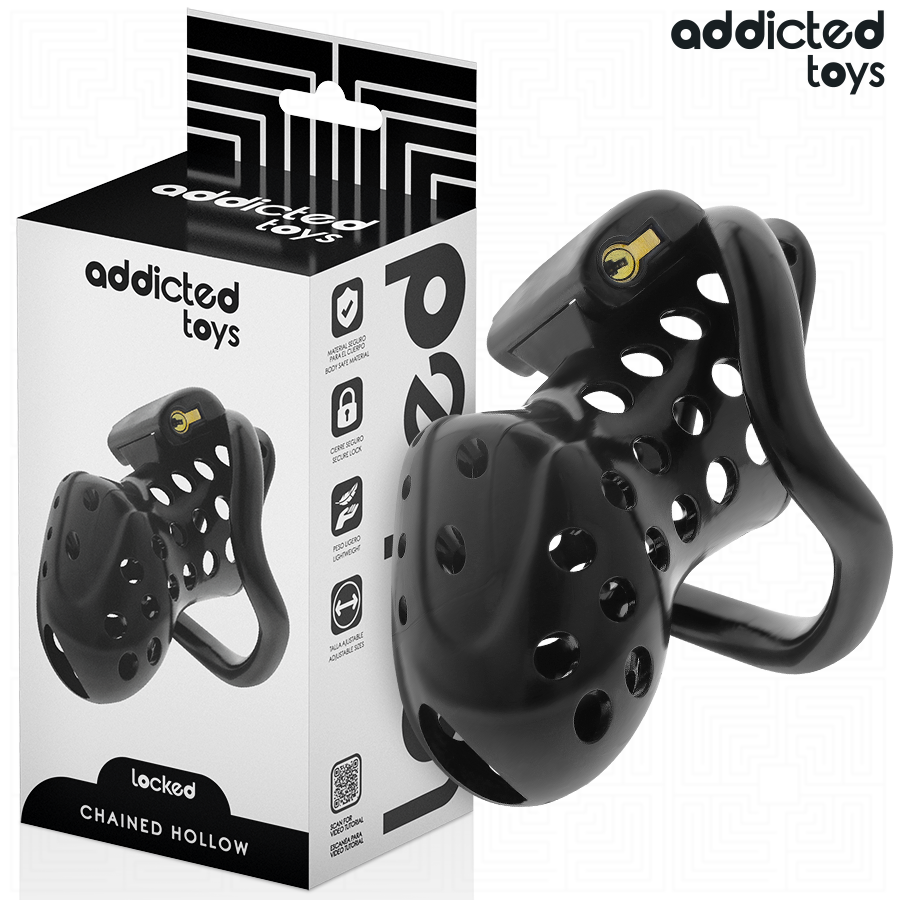 Addicted Toys Locked - Ketting Holle Penis Kooi 10,5 cm