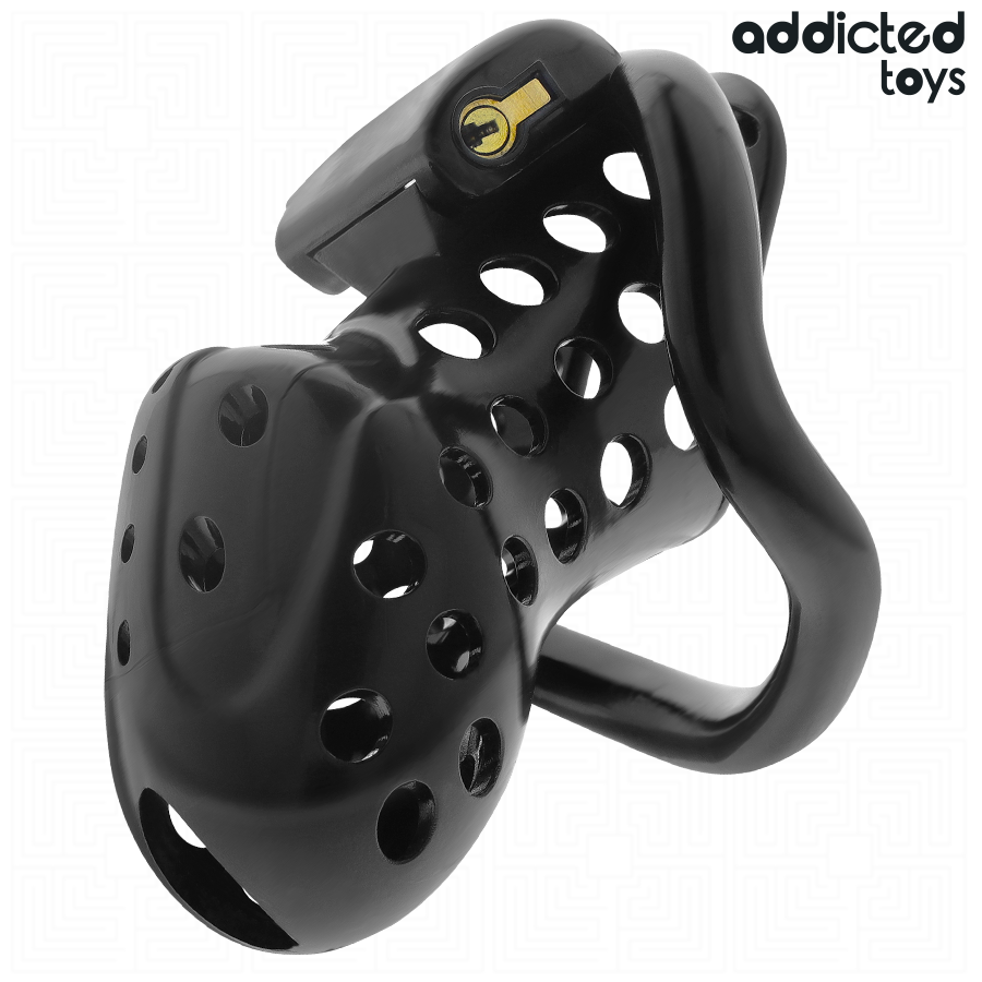 Addicted Toys Locked - Ketting Holle Penis Kooi 10,5 cm - afbeelding 2