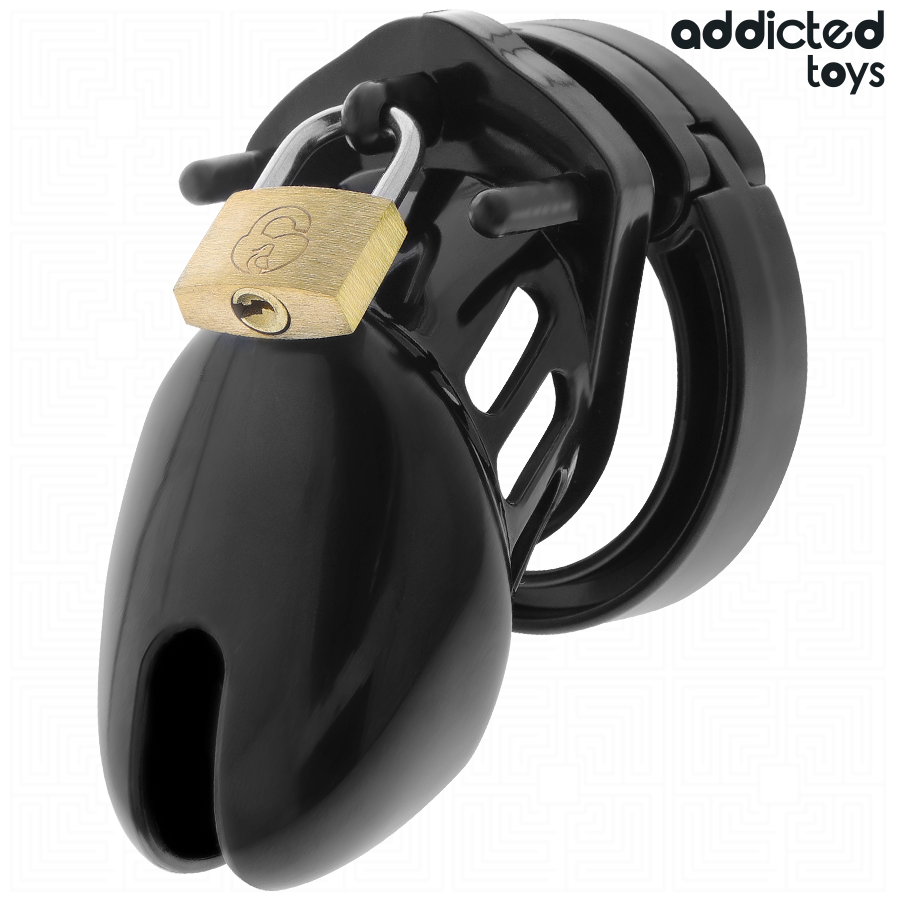Addicted Toys Locked - Obsidian Hold Penis Kooi Maat S - afbeelding 2