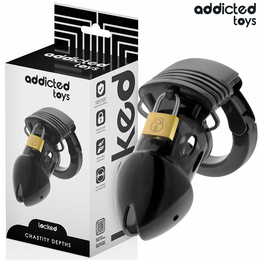 Addicted Toys Locked - Kuisheidsdiepten Peniskooi 7,5 cm