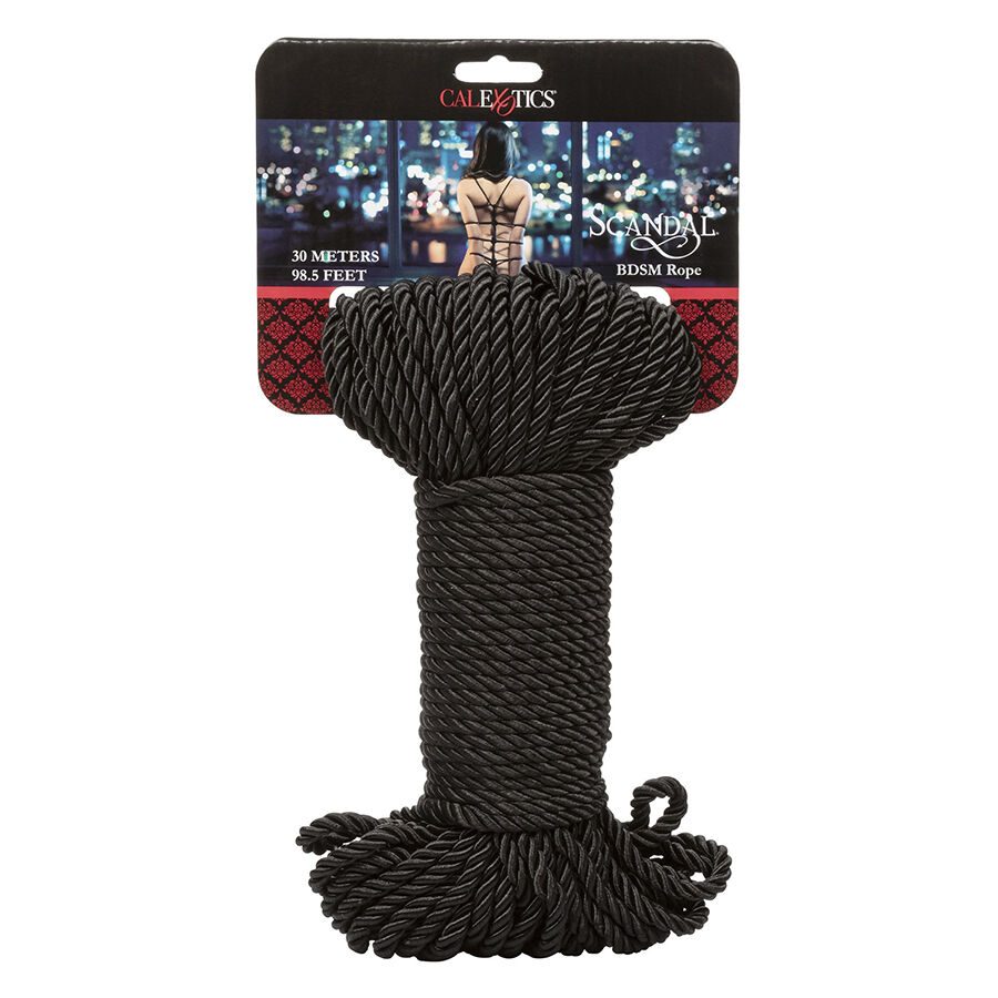 Calexotics - Scandal Zwart BDSM Touw 30 M - afbeelding 2