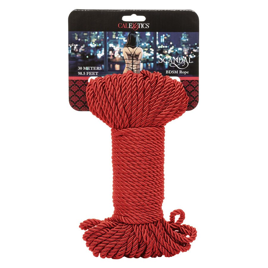 Calexotics - Scandal Rood BDSM Touw 30 M - afbeelding 2