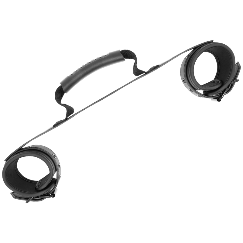 Fetish Submissive - Nopreen Voering Handboeien Met Riem - afbeelding 6