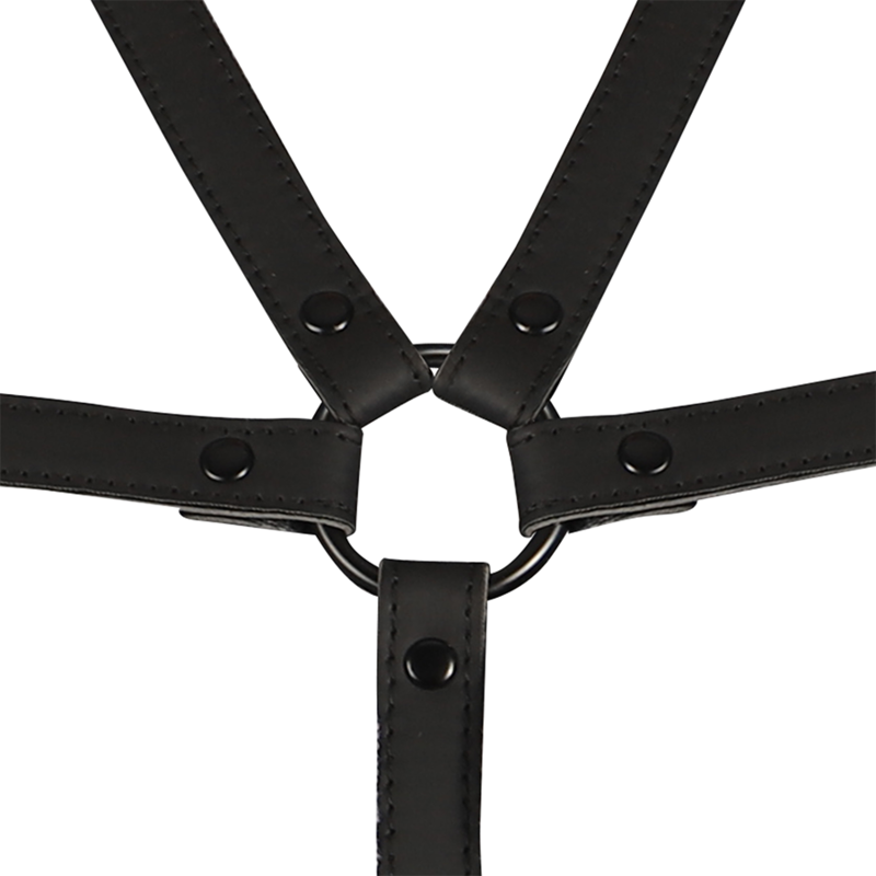 Fetish Submissive Bondage - Verstelbare Torso En Armen Harnas - afbeelding 6