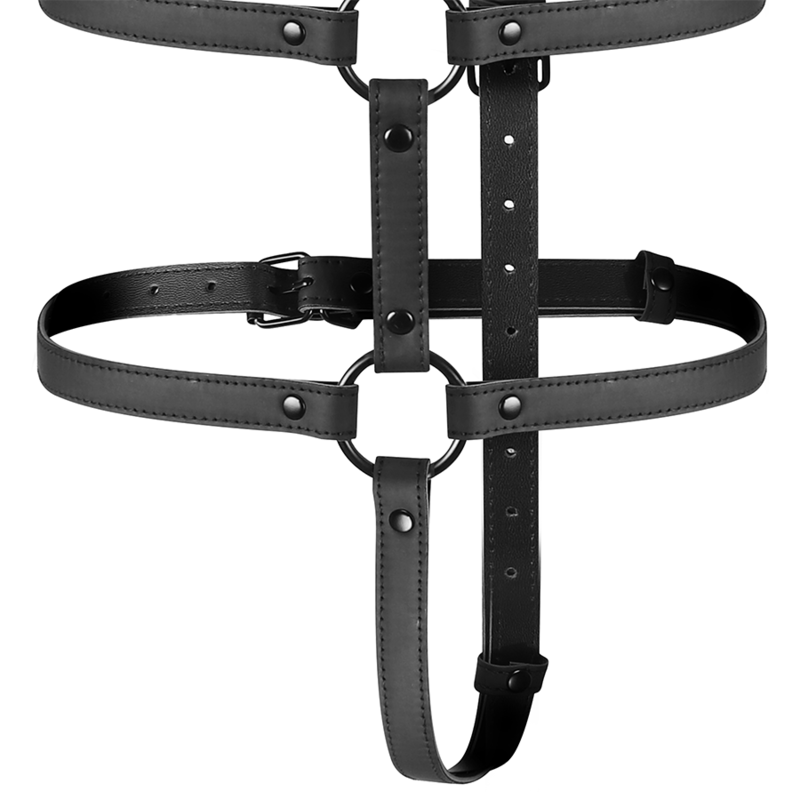 Fetish Submissive Bondage - Verstelbare Torso En Armen Harnas - afbeelding 7