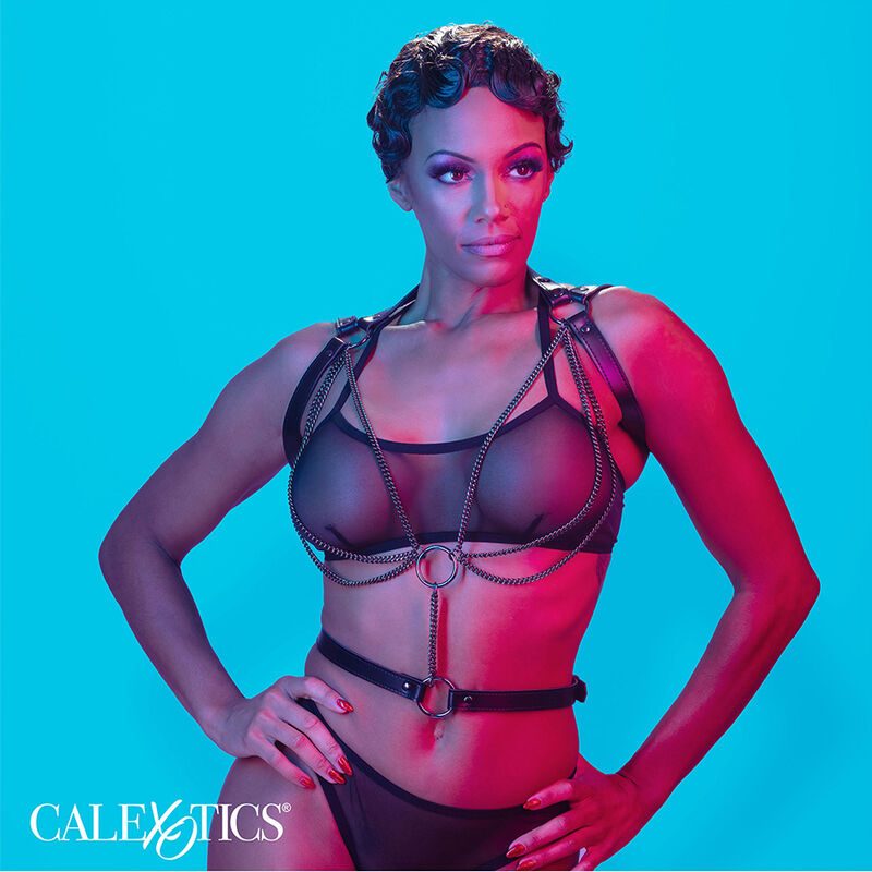Calexotics - Euphoria Premium Multi-Chain Halt Stijl Harnas - afbeelding 4