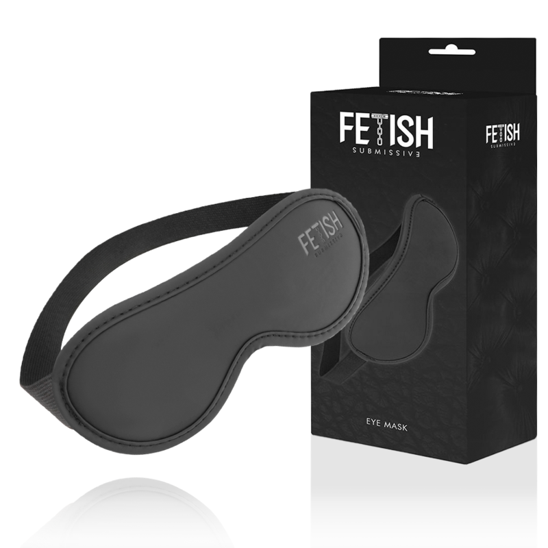 Fetish Submissive - Vegan Lederen Masker Ii Met Nopreen Voering - afbeelding 5