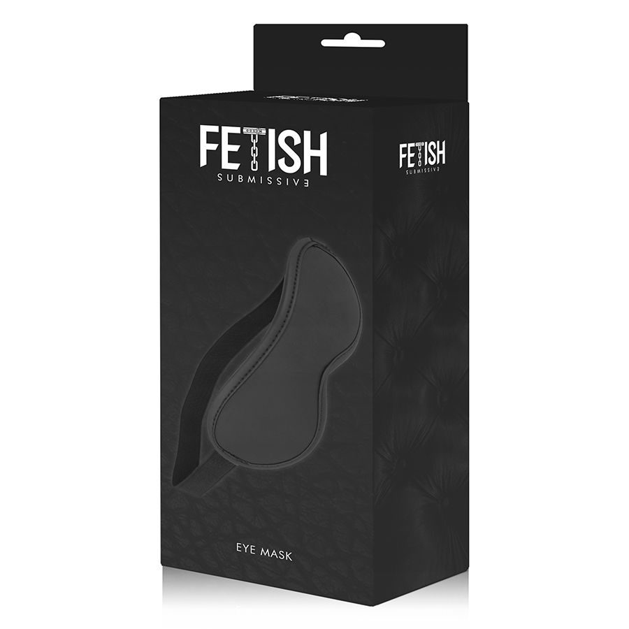 Fetish Submissive - Vegan Lederen Masker Ii Met Nopreen Voering - afbeelding 6