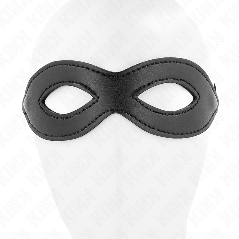 KINK - OOGMASKER MET MINI-KLINKNAGELS MODEL 2 20,5 x 5,5 CM - afbeelding 4