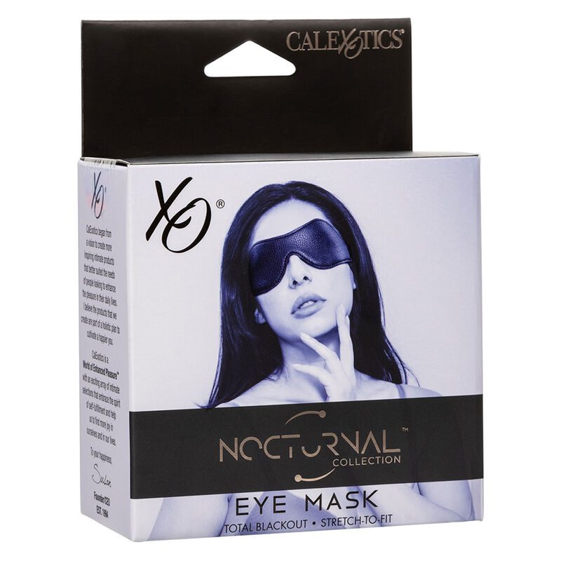 Calexotics - Zwart Lederen Nachtmasker - afbeelding 7