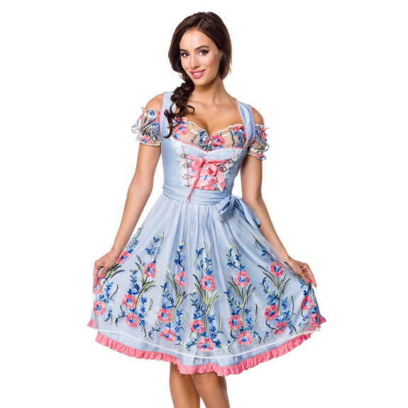 Romantische dirndl inclusief kanten blouse