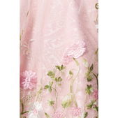 Mini dirndl inclusief kanten blouse roze