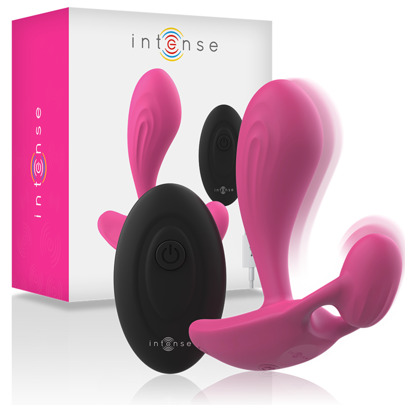 Intense - Shelly Duo Anaal-Perineum, Vaginaal-Clitoris Afstand Roze