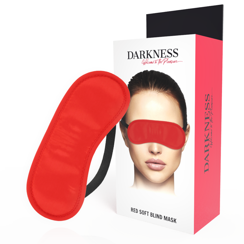 Darkness - Rood Recht Ogenmasker