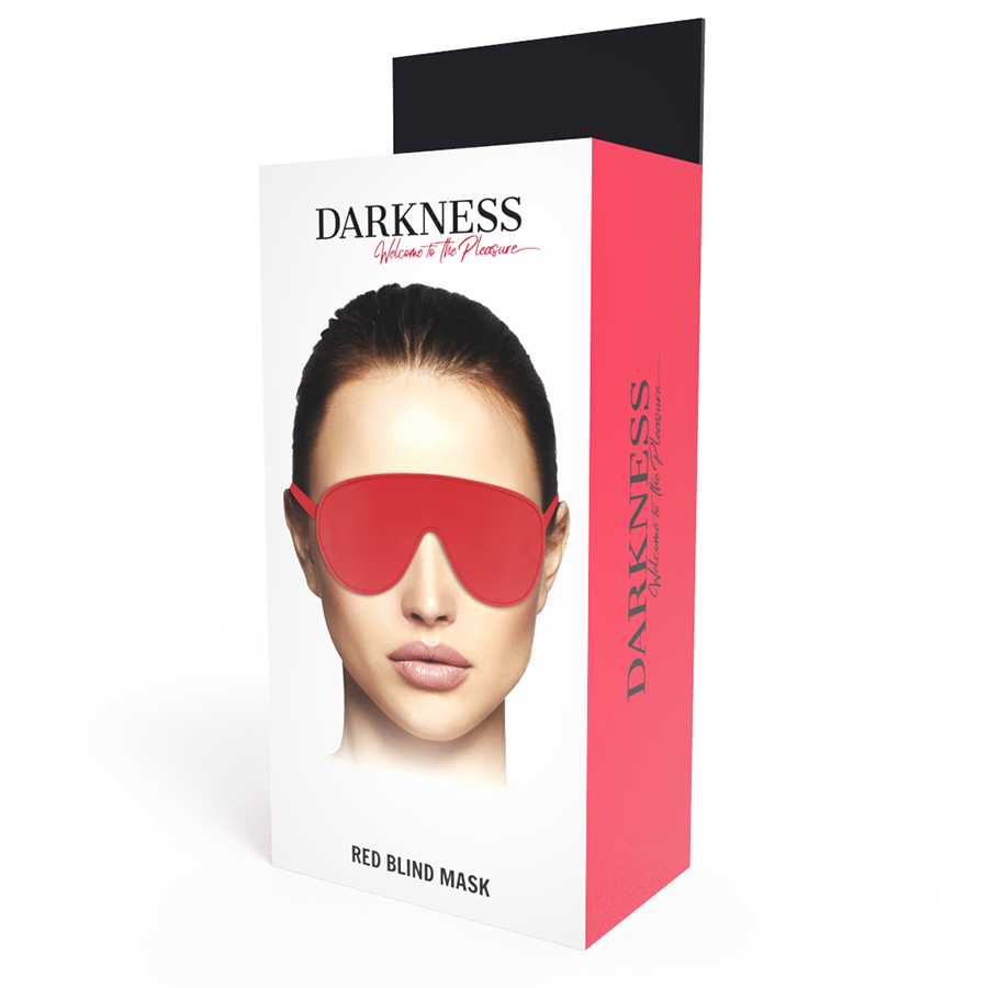 Darkness - Hoogwaardig Rood Ogenmasker - afbeelding 5