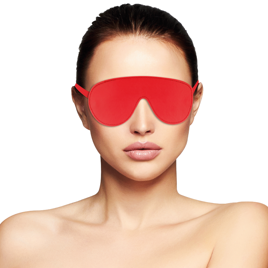 Darkness - Hoogwaardig Rood Ogenmasker - afbeelding 2