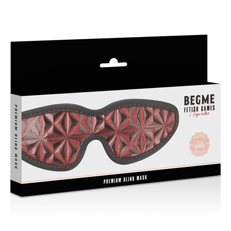 Begme - Red Edition Elastisch Oogmasker Met Neopreen Voering - afbeelding 7