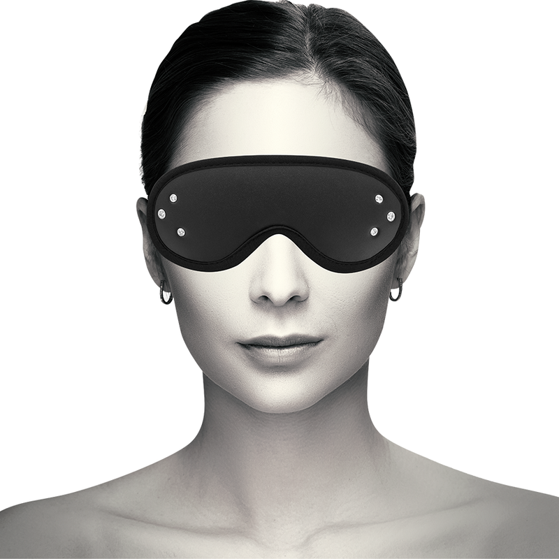 Coquette Chic Desire - Fantasy Vegan Lederen Oogmasker Met Neopreen Voering - afbeelding 3
