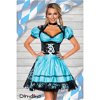 Premium dirndl met blouse blauw/zwart Premium dirndl met blouse blauw/zwart