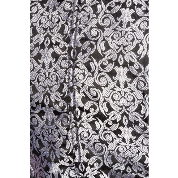 Premium dirndl met blouse zwart/wit