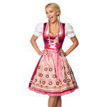 Premium Dirndl roze/rood Premium Dirndl roze/rood