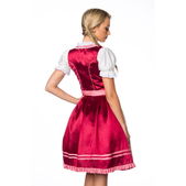 Premium Dirndl roze/rood