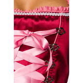 Premium Dirndl roze/rood