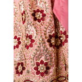 Premium Dirndl roze/rood