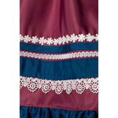 Premium Dirndl navy/bordeaux