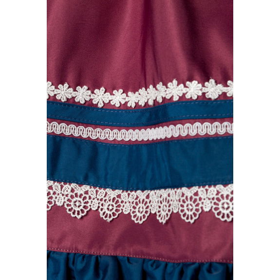 Premium Dirndl navy/bordeaux