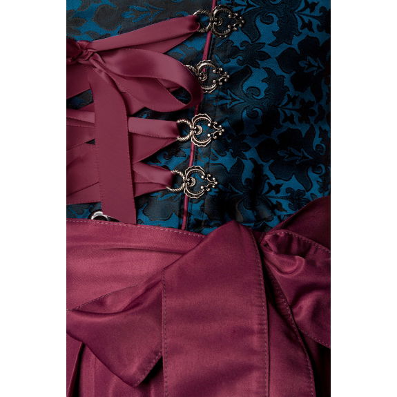 Premium Dirndl navy/bordeaux