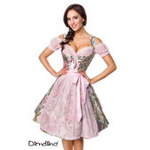 Premium brokaat dirndl jurk incl. blouse