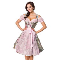 Premium brokaat dirndl jurk incl. blouse